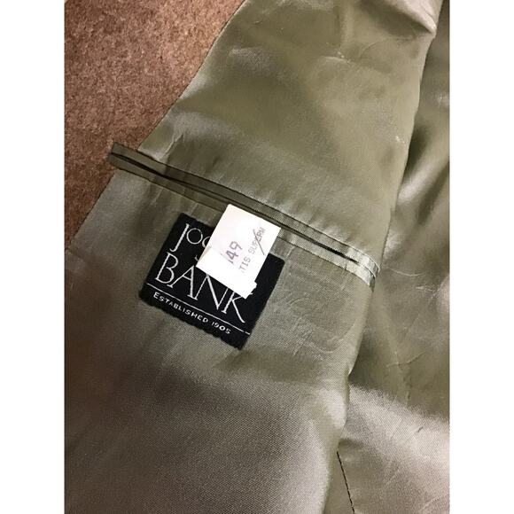 Jos A Bank 100% Camel Hair Blazer Men Sz. 41R  Brown (Flaws)  Old Money,Workwear - Picture 7 of 11